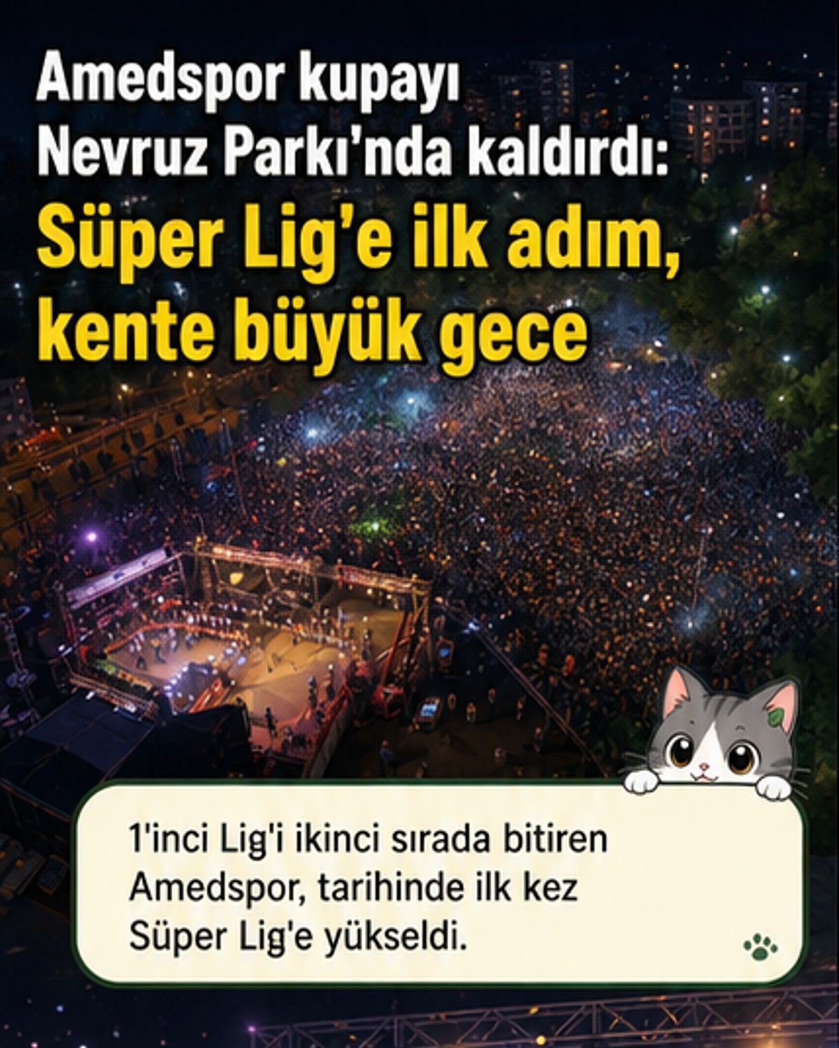 Amedspor, tarihinde ilk kez Süper Lig