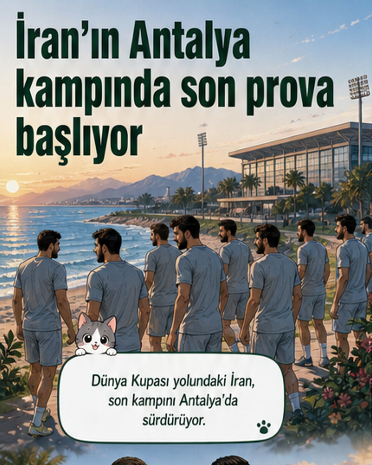 İran, Dünya Kupası'na Antalya'da hazırlanıyor