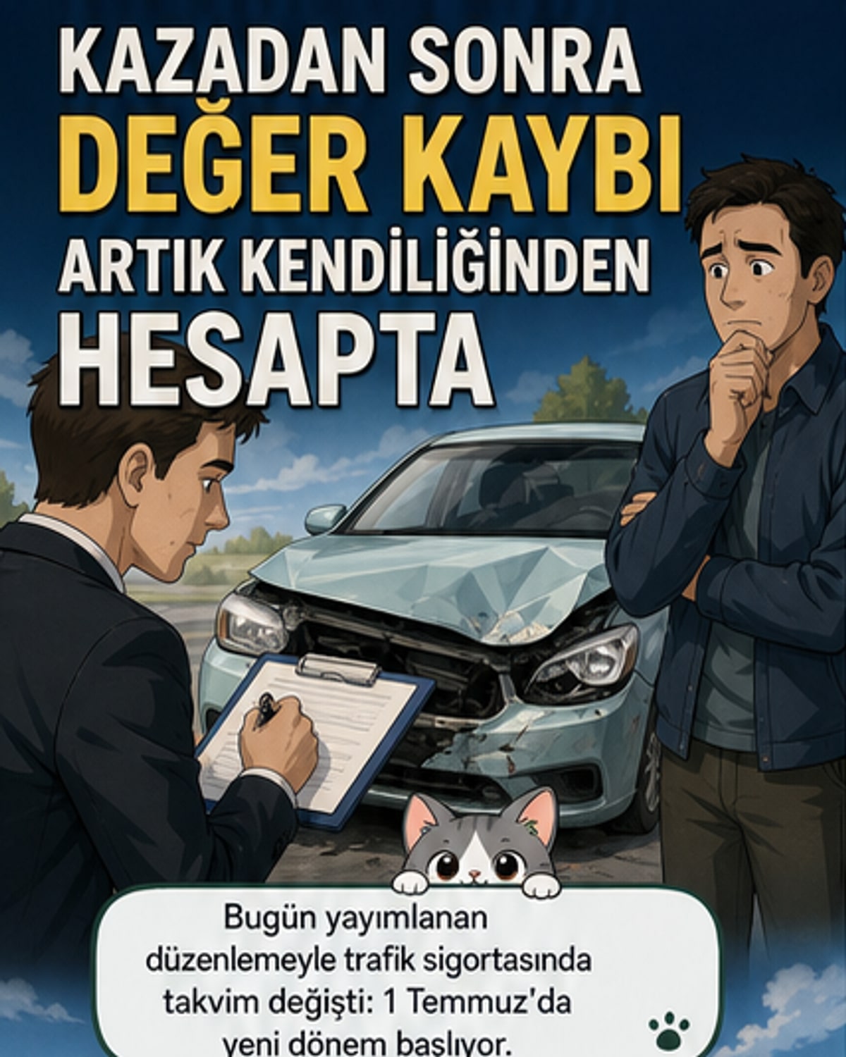 Trafik sigortasında yeni dönem başlıyor
