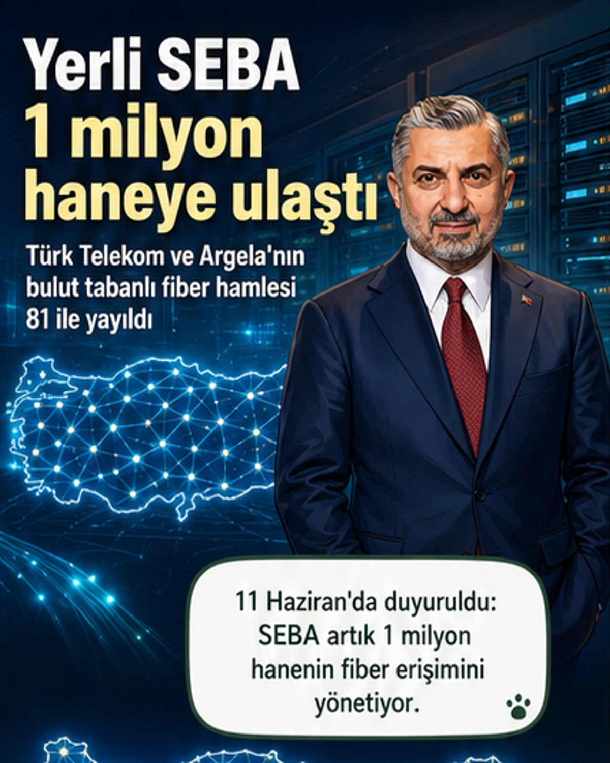 Yerli yazılım 1 milyon haneye ulaştı