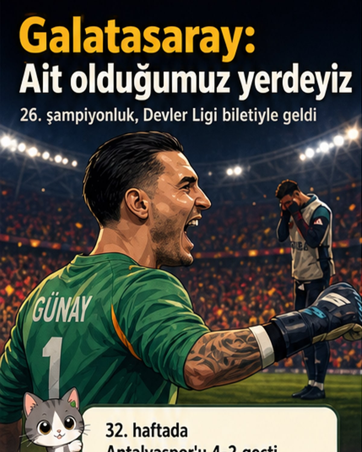 Galatasaray Şampiyonlar Ligi'nde