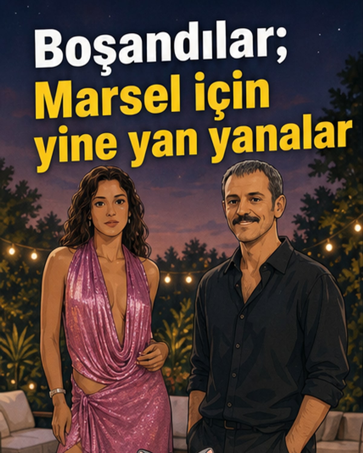 Boşandılar ama oğulları için bir araya geldi