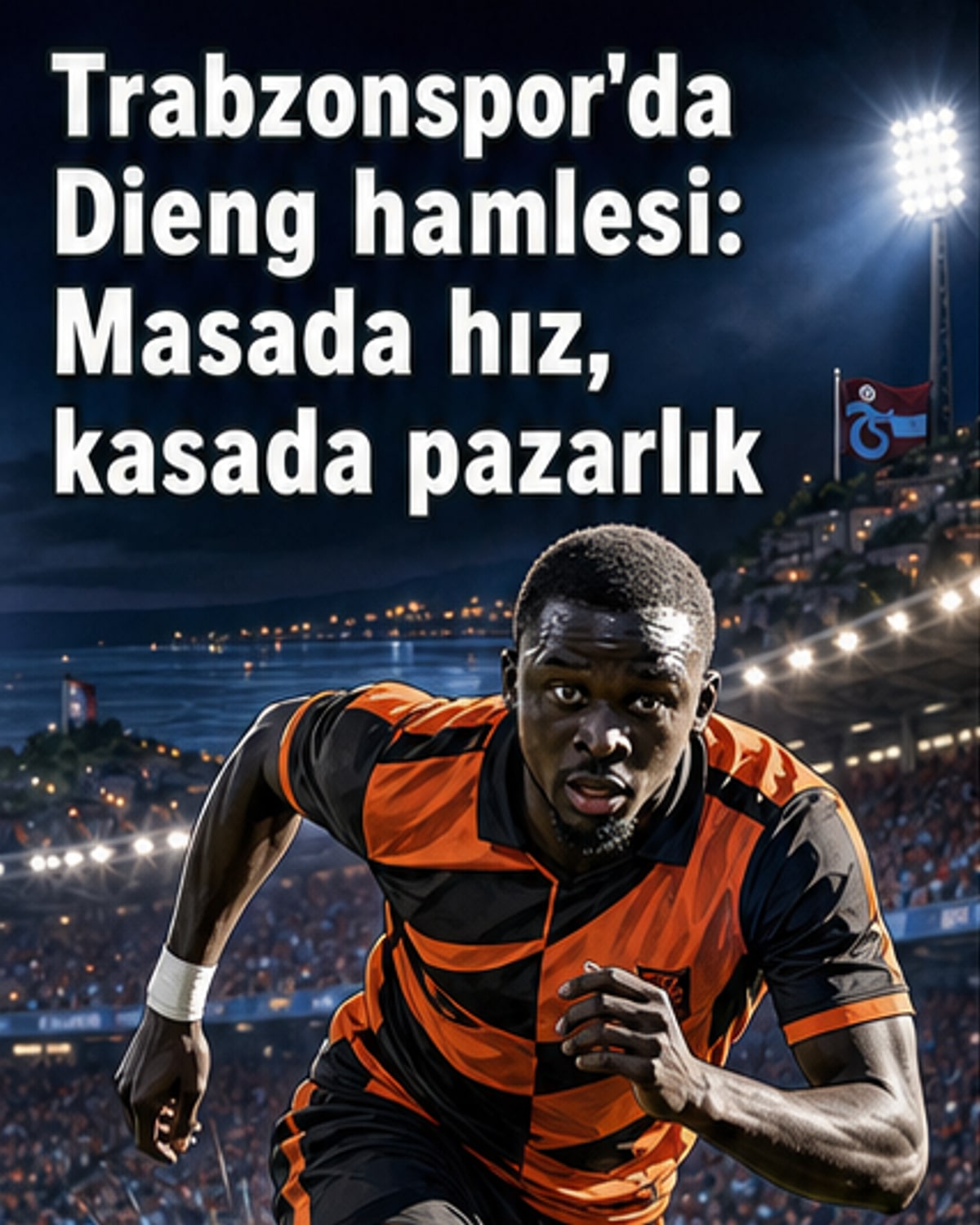 Trabzonspor, Bamba Dieng için masaya oturdu