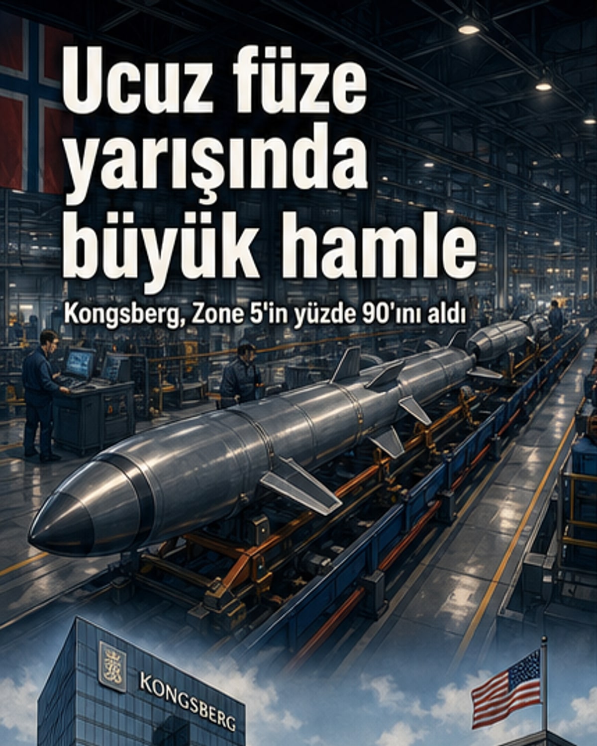 Norveçli dev, ucuz füze teknolojisini aldı
