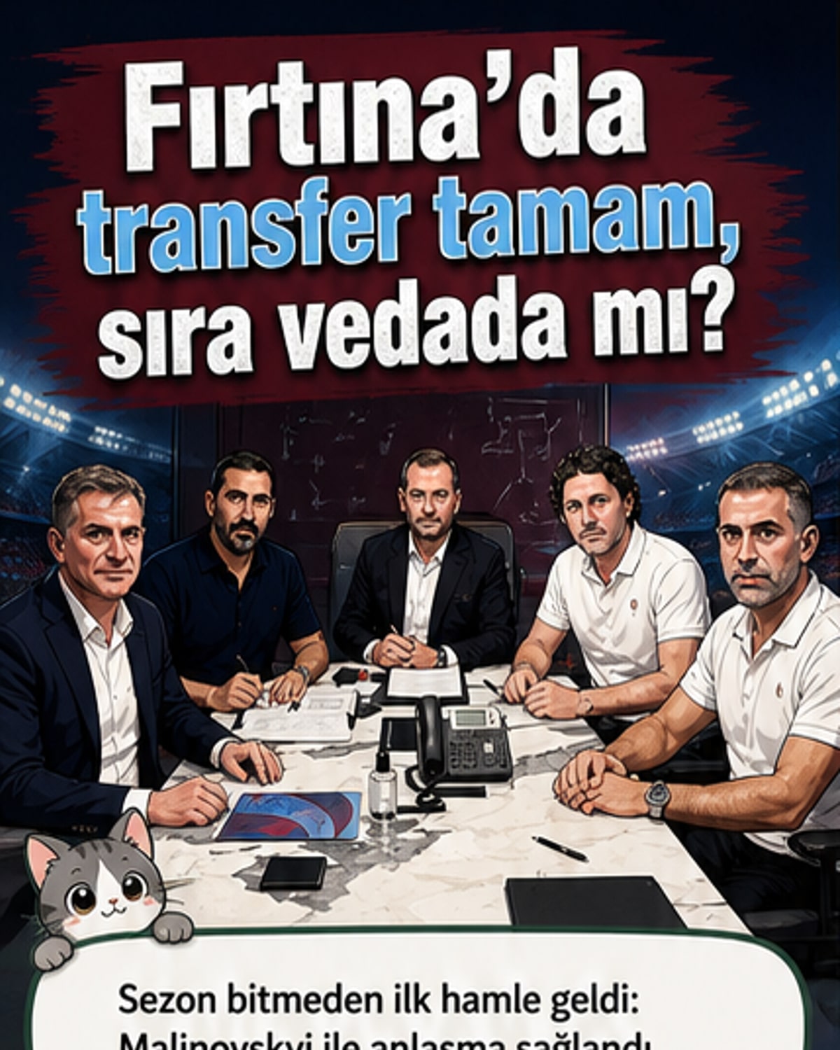 Trabzonspor'da 3 ayrılık zorunlu