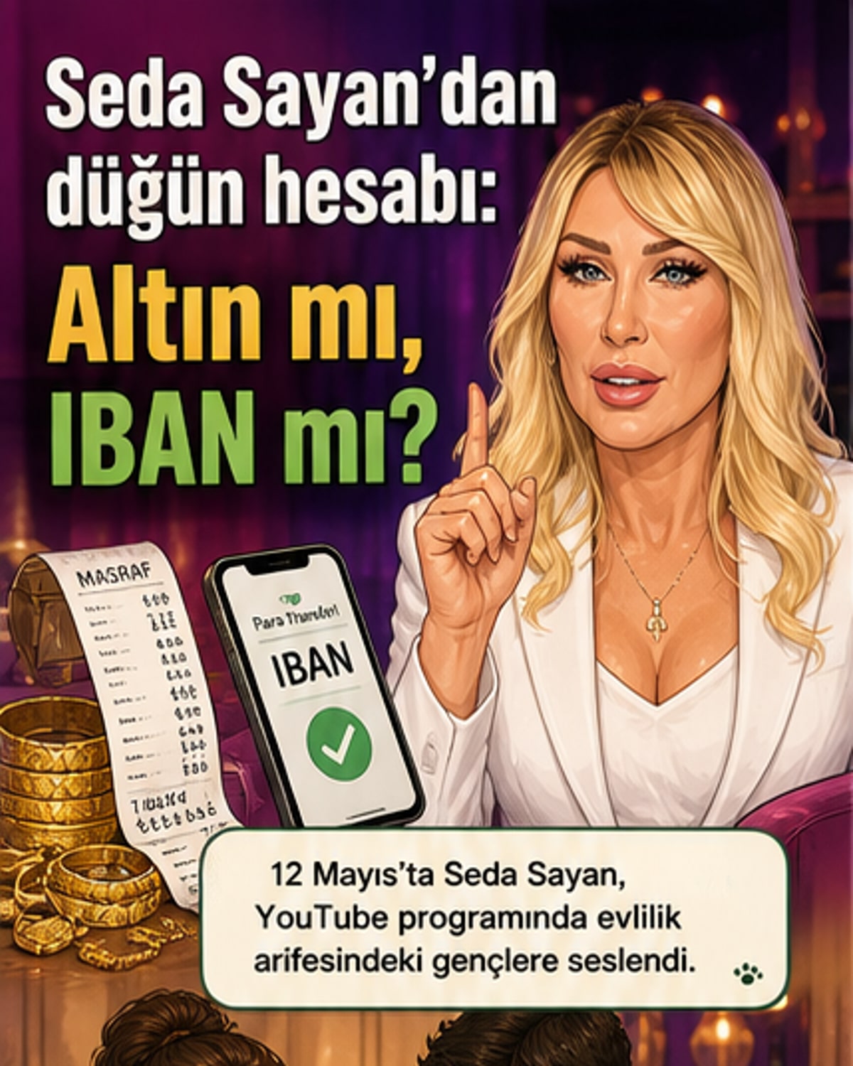 Seda Sayan'dan gençlere nikah tavsiyesi