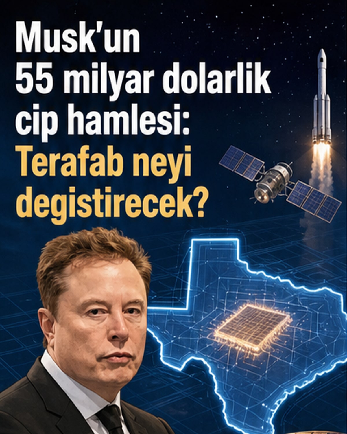 Elon Musk'ın yeni çip fabrikası