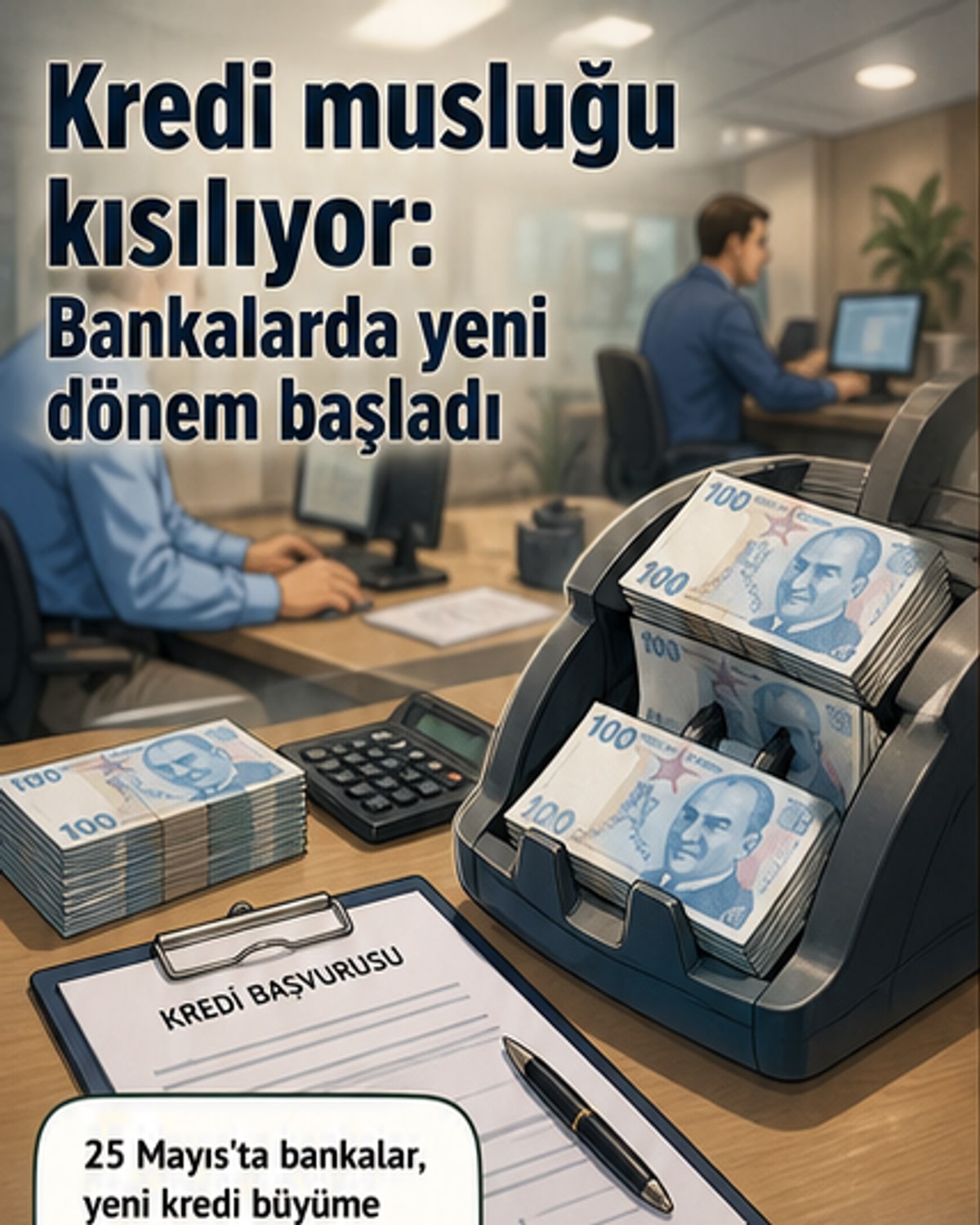Kredi Büyümesi Sıkıştı