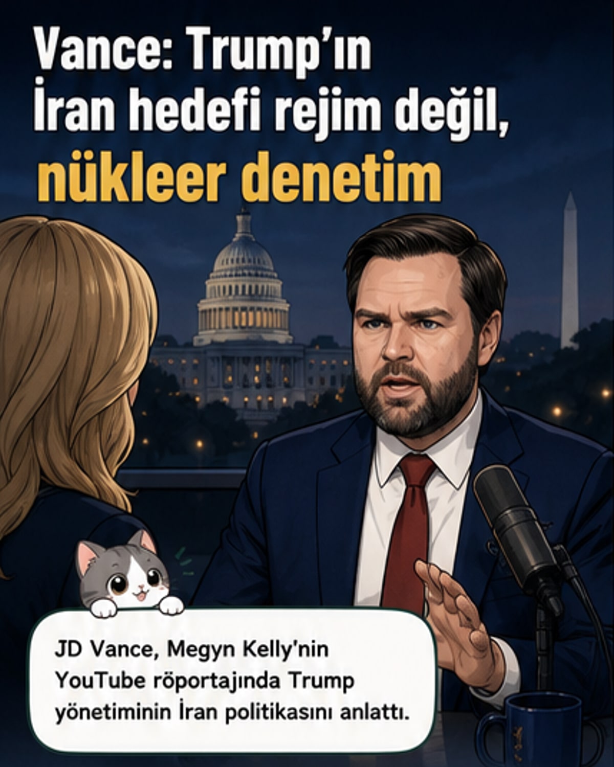 Trump yönetimi, İran'da rejim değişikliği hedeflemiyor