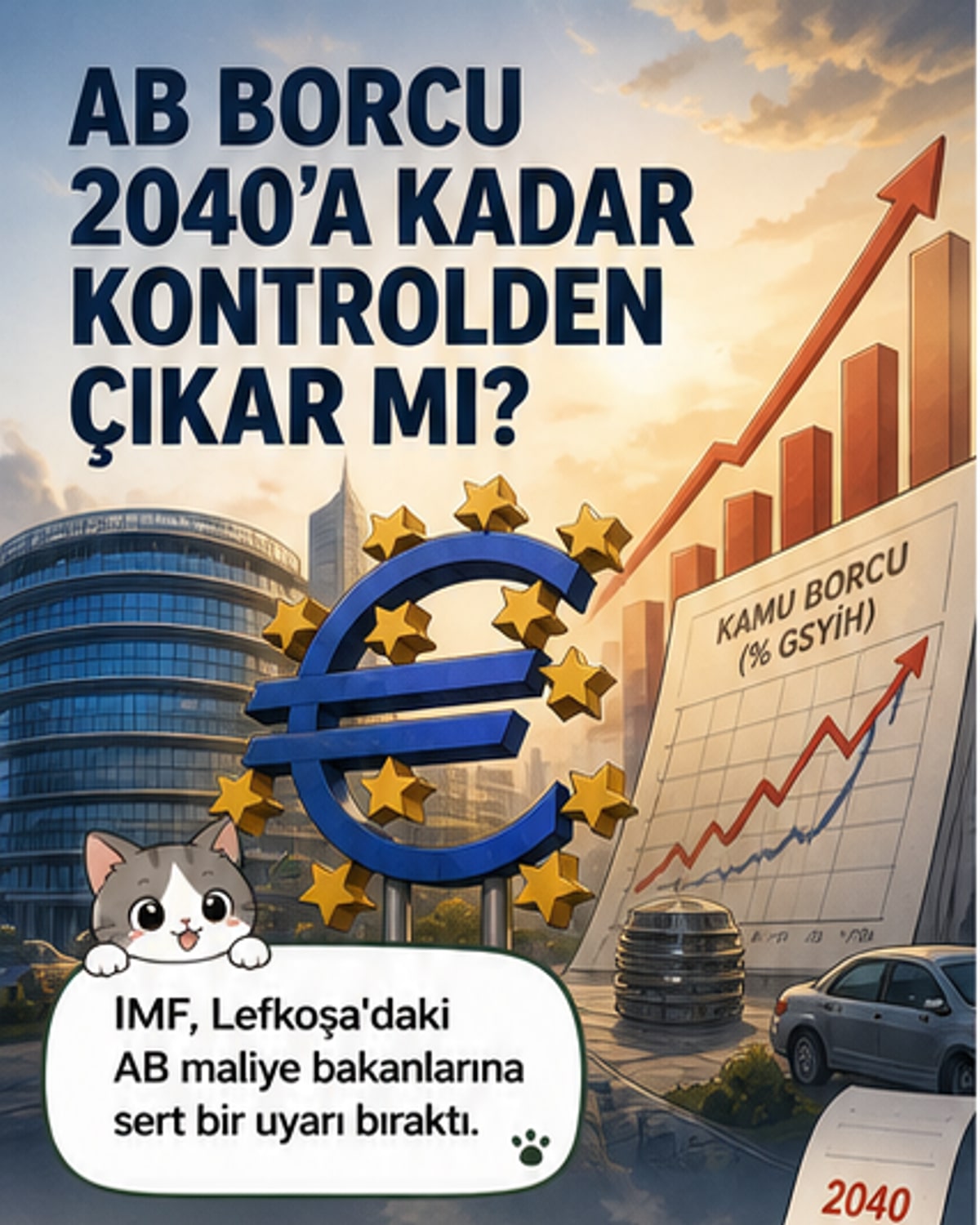 AB'nin borç yükü kontrolsüzce artıyor