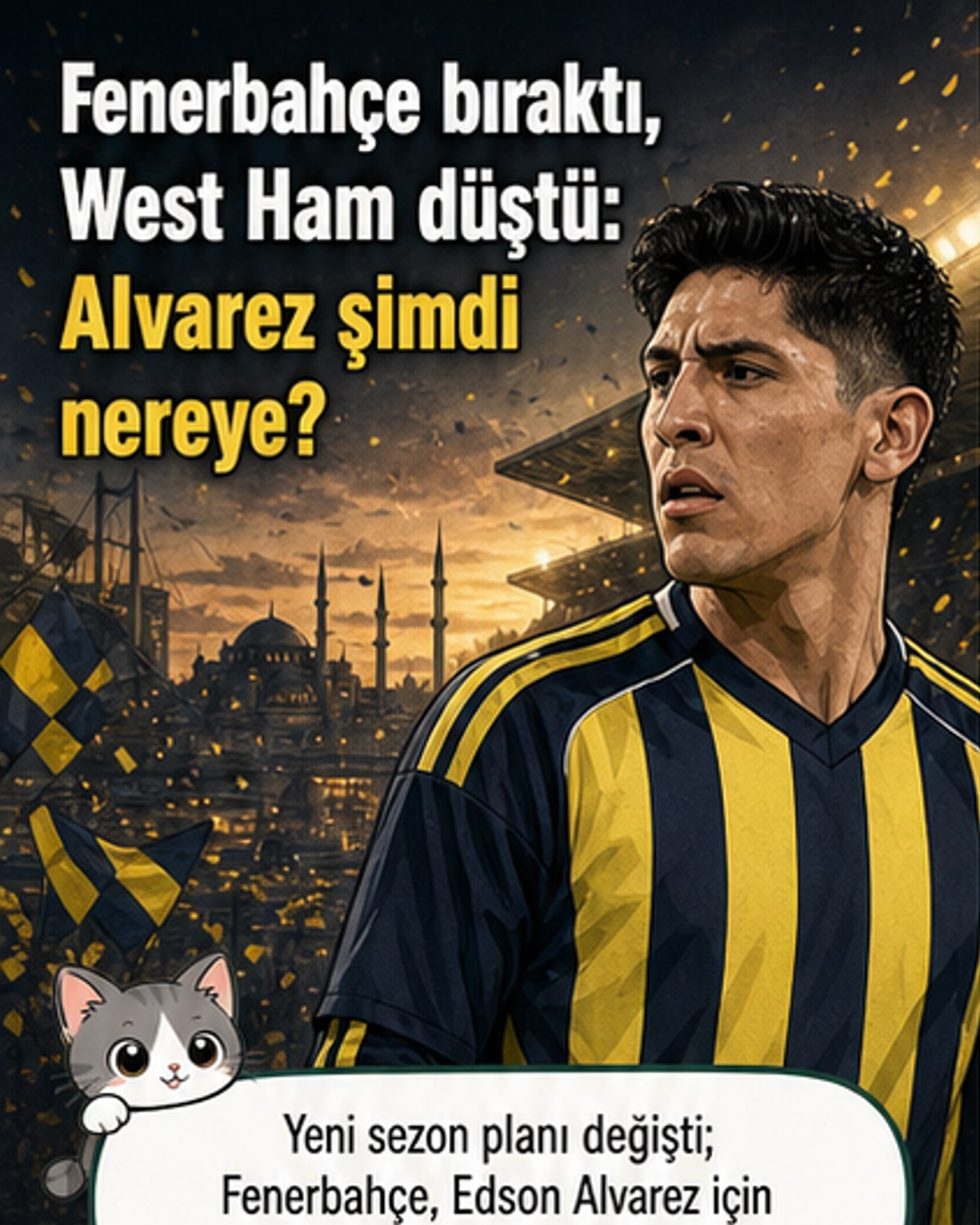 Fenerbahçe'den sonra küme düşen takıma
