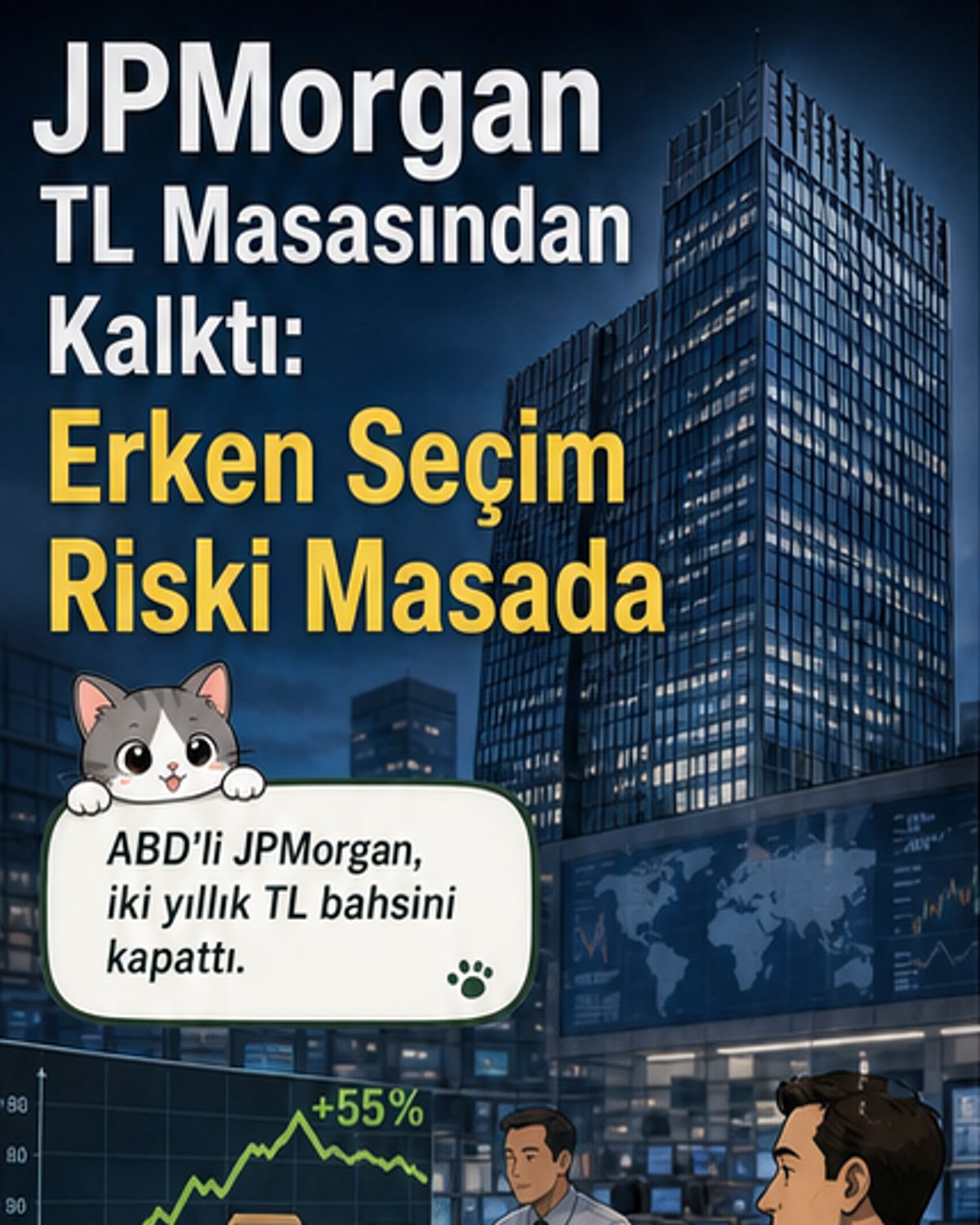 JPMorgan TL'de pozisyonunu kapattı