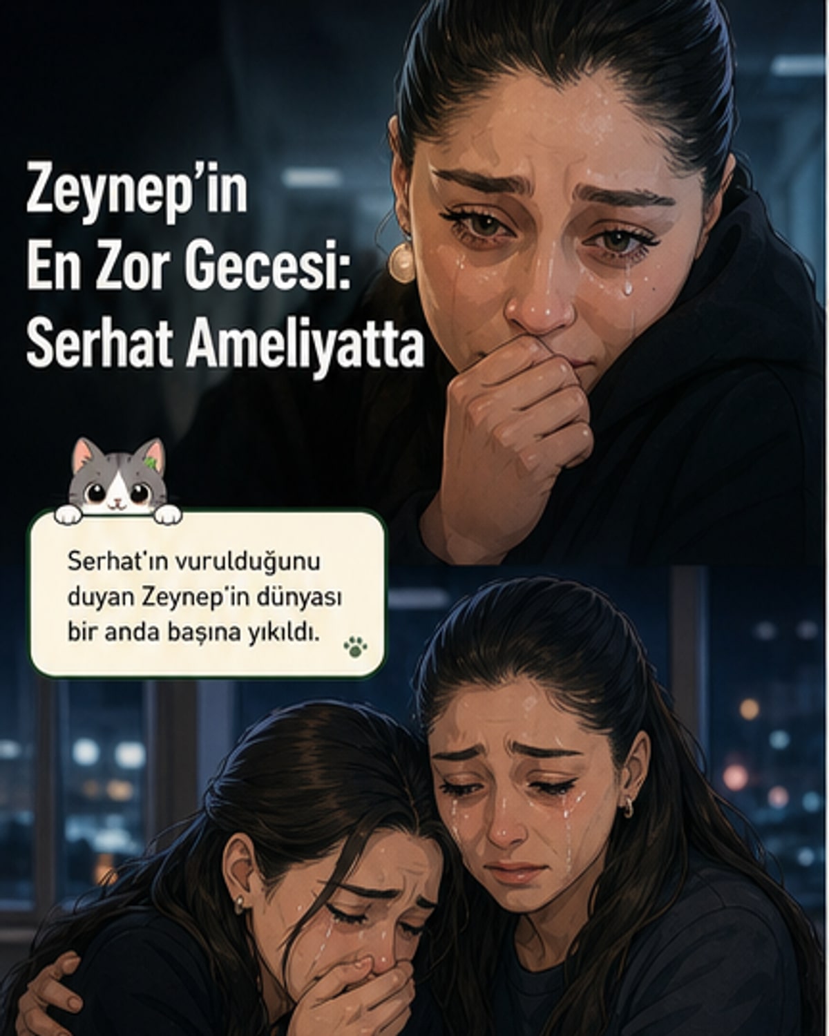 Zeynep'in çocukluk korkusu yüz yüze