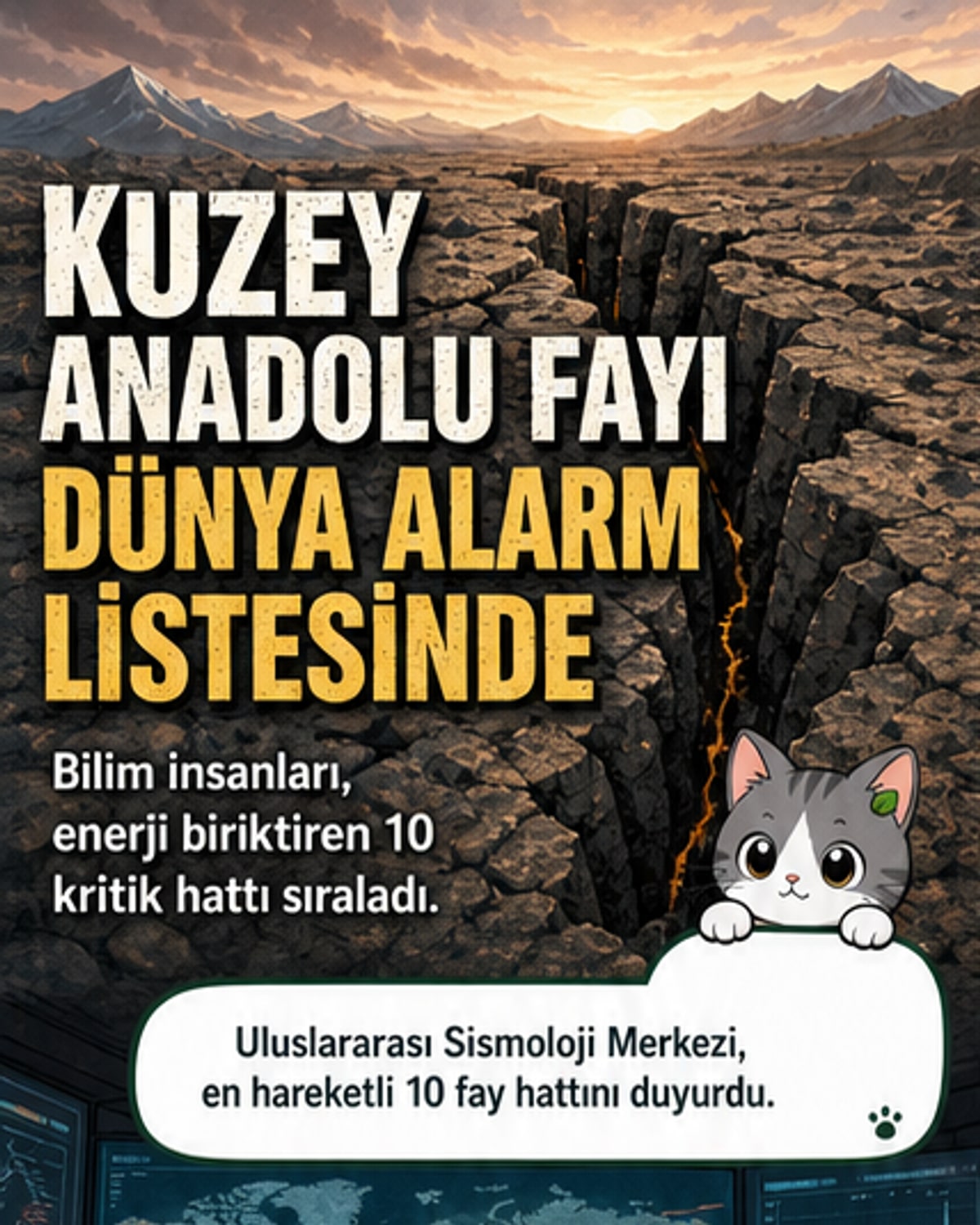 Dünyanın en riskli fay hatları