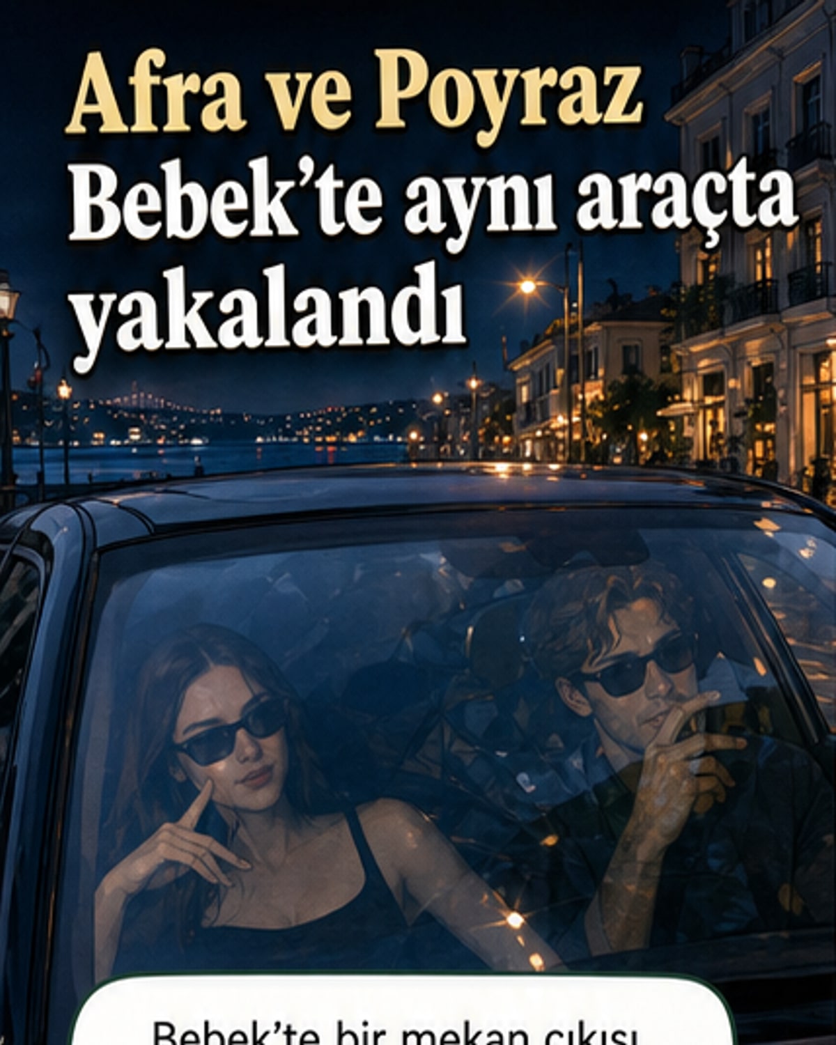 Afra Saraçoğlu, sevgilisiyle görüntülendi
