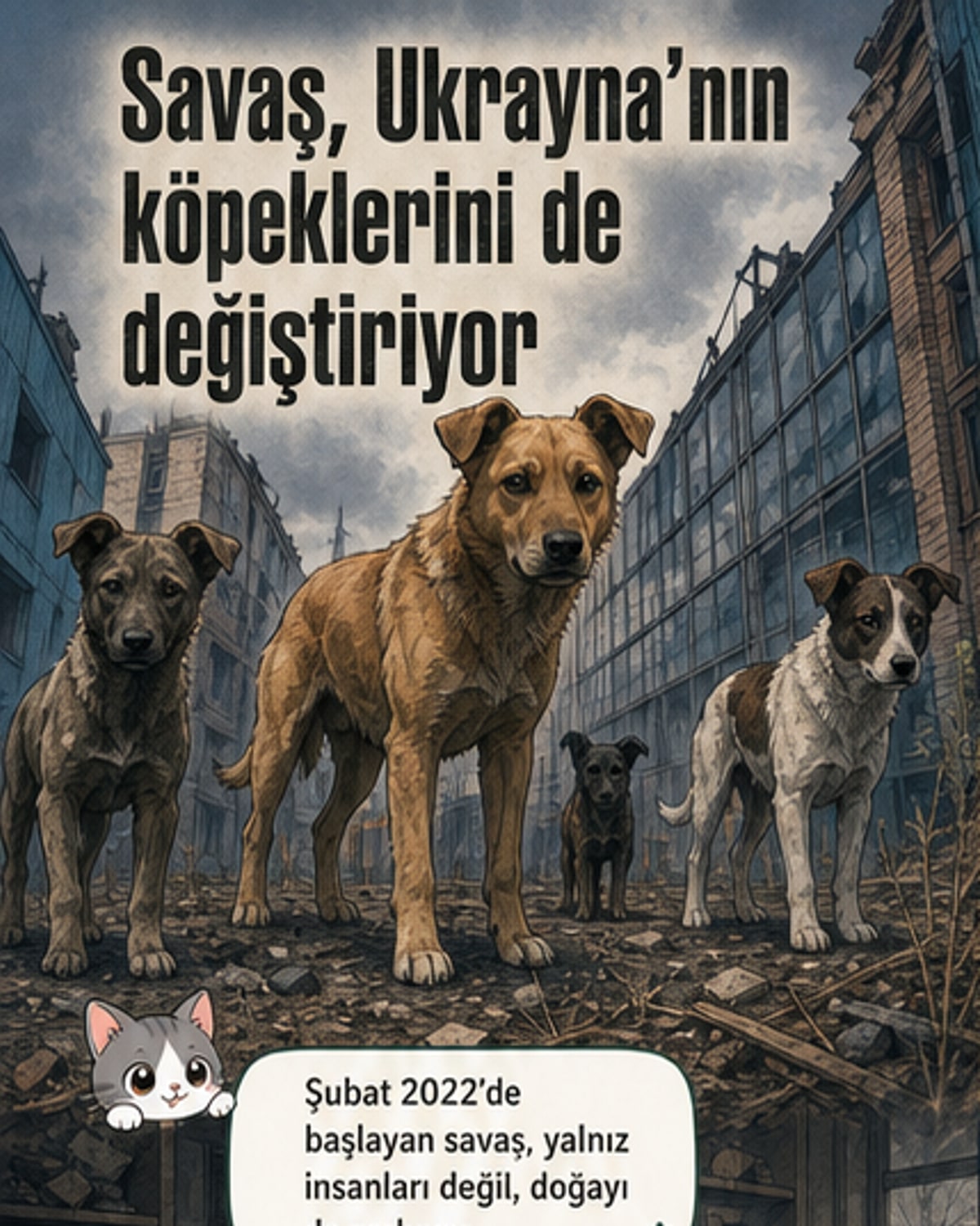 Savaş, köpekleri nasıl değiştirdi?