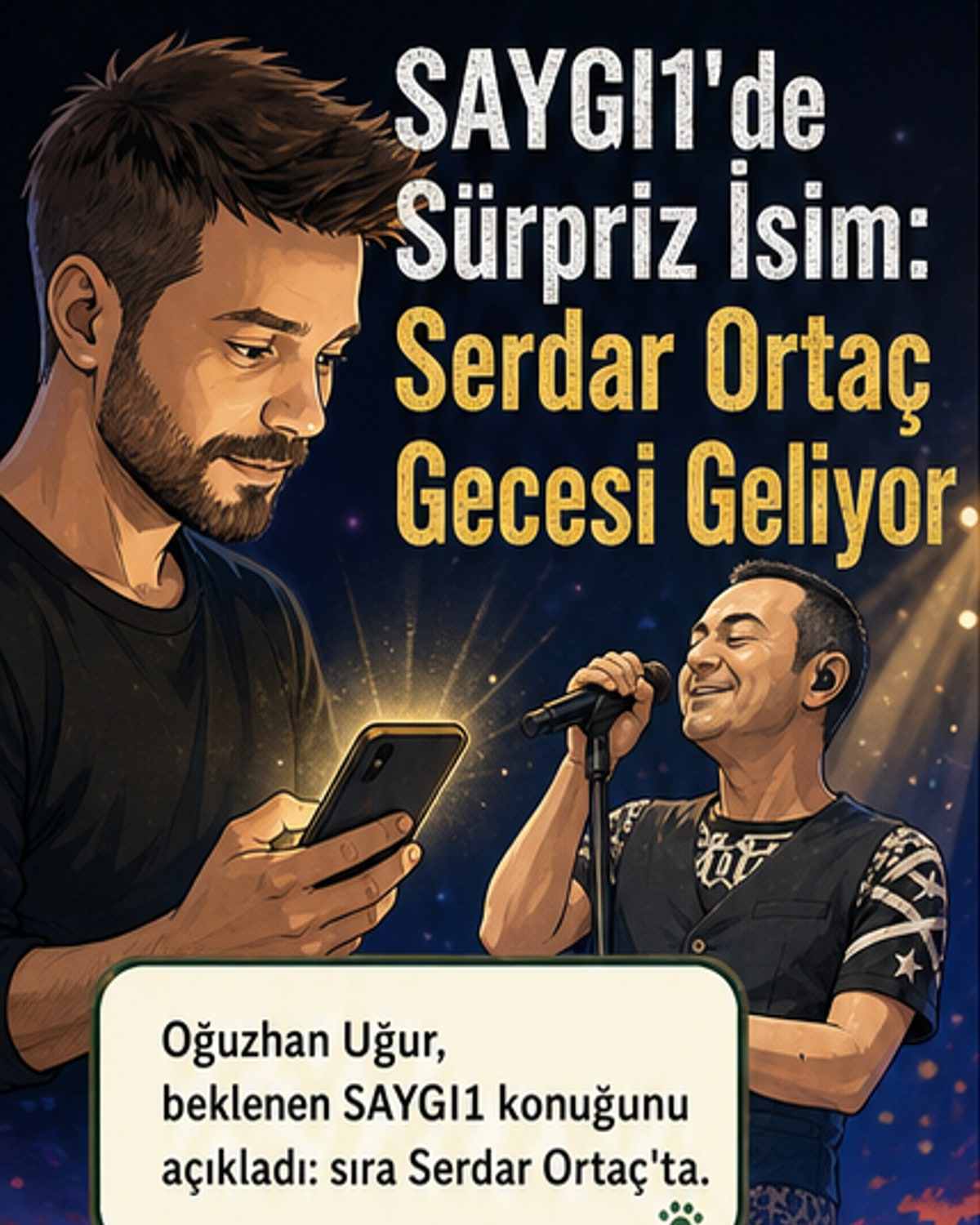 Saygı1'in yeni konuğu Serdar Ortaç