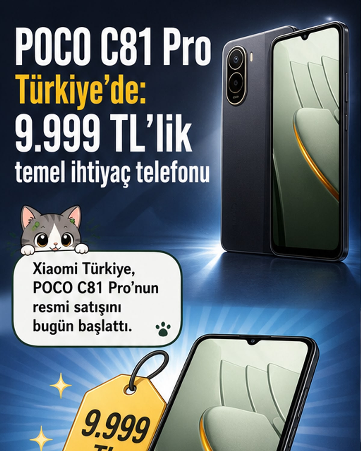POCO C81 Pro Türkiye'de