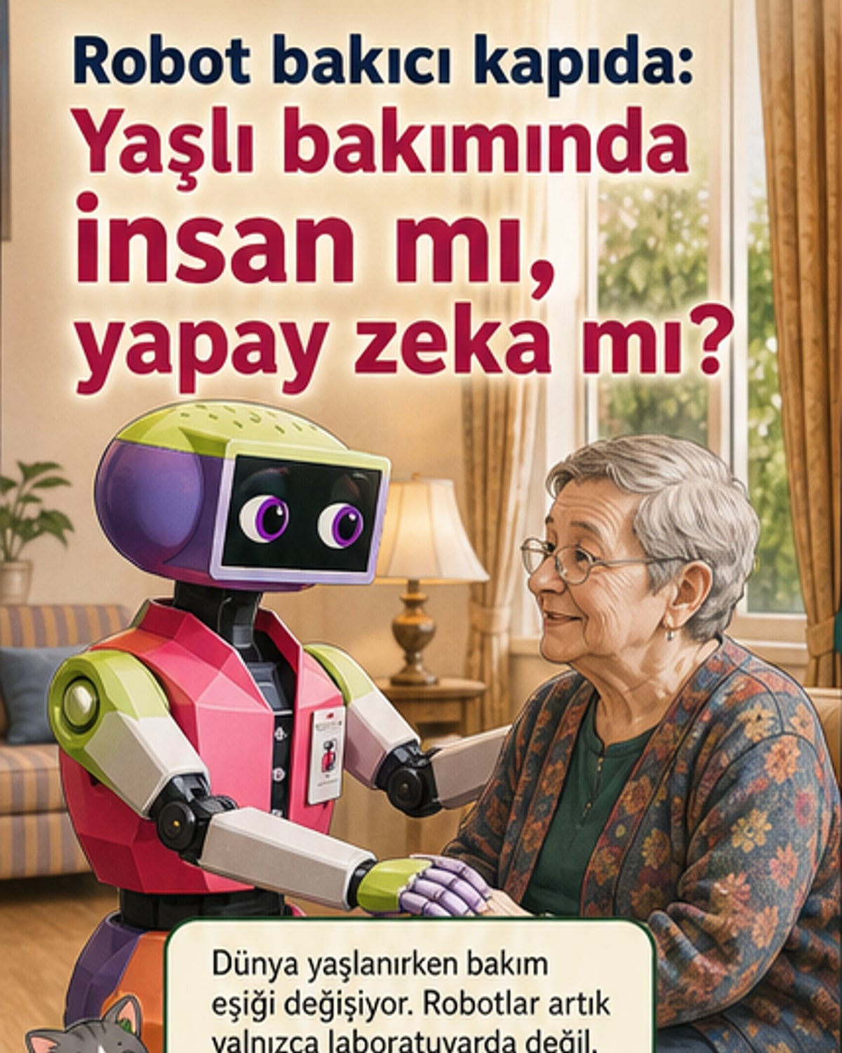 Yaşlı Bakımında Yapay Zeka Dönemi