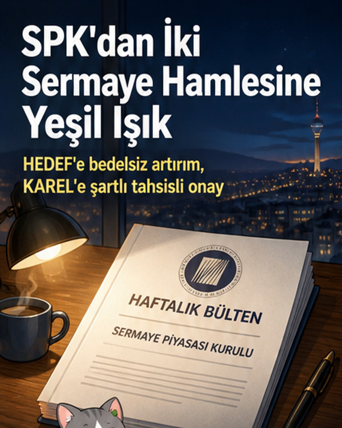 SPK, iki şirketin sermaye artırımı başvurusunu onayladı