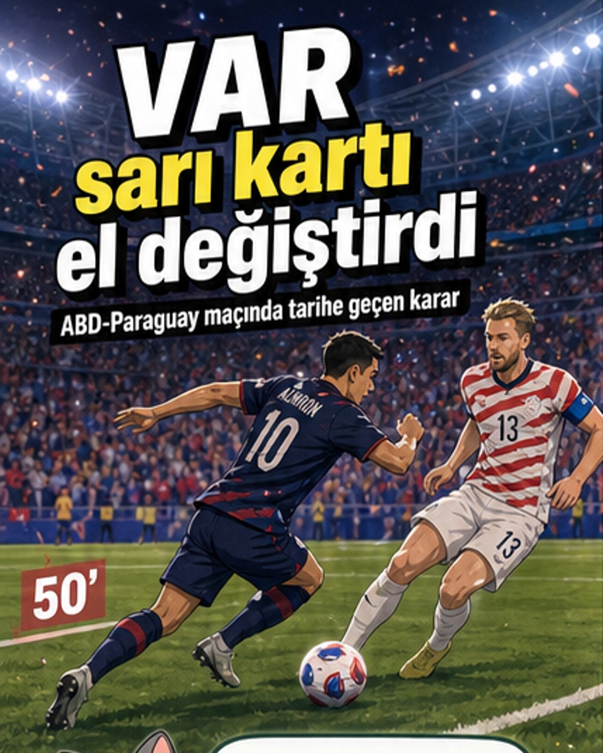 Tarihi VAR kararı ilk kez uygulandı