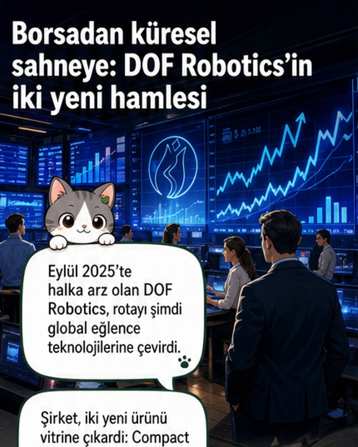DOF Robotics'ten iki yeni sürükleyici ürün