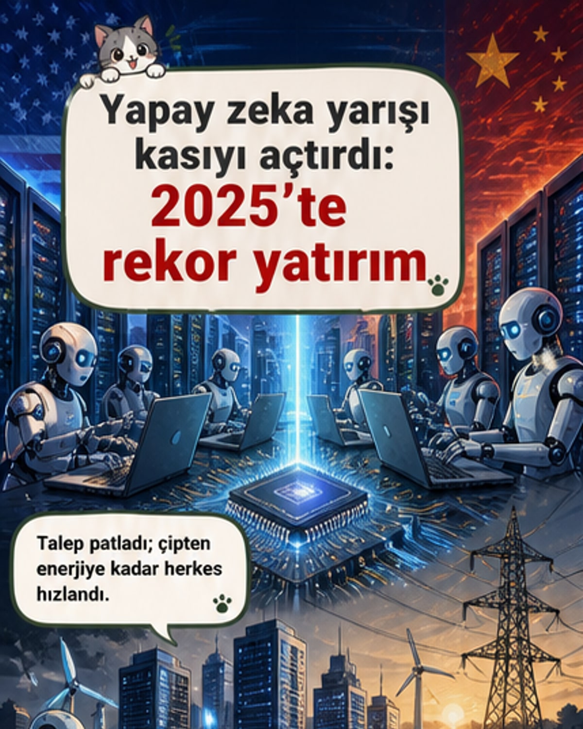 Süper güçler yapay zekada rekabetiyor