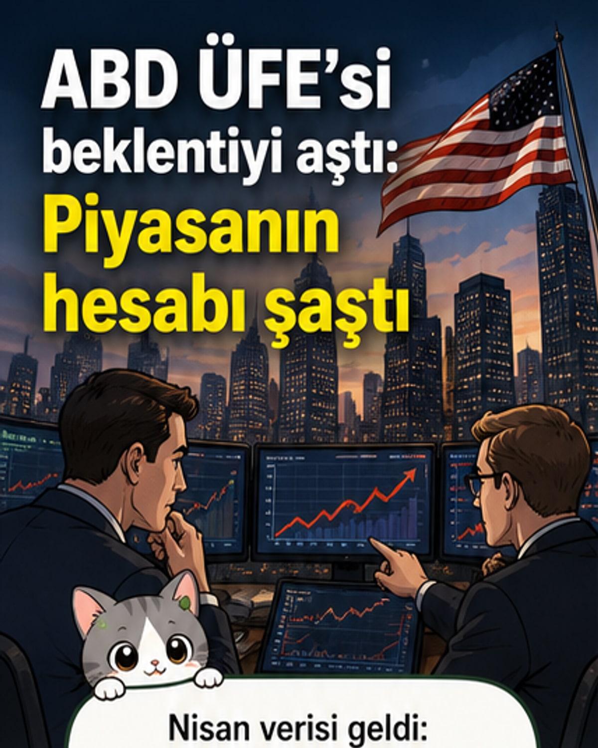 ABD üretici enflasyonu beklentileri aştı
