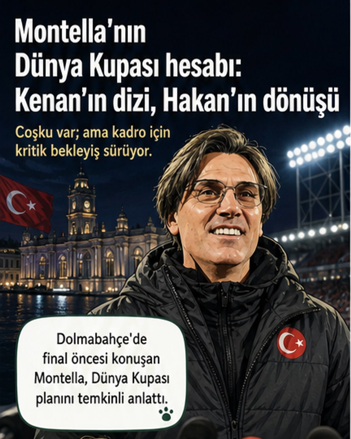 Montella'dan iki yıldız için sağlık açıklaması