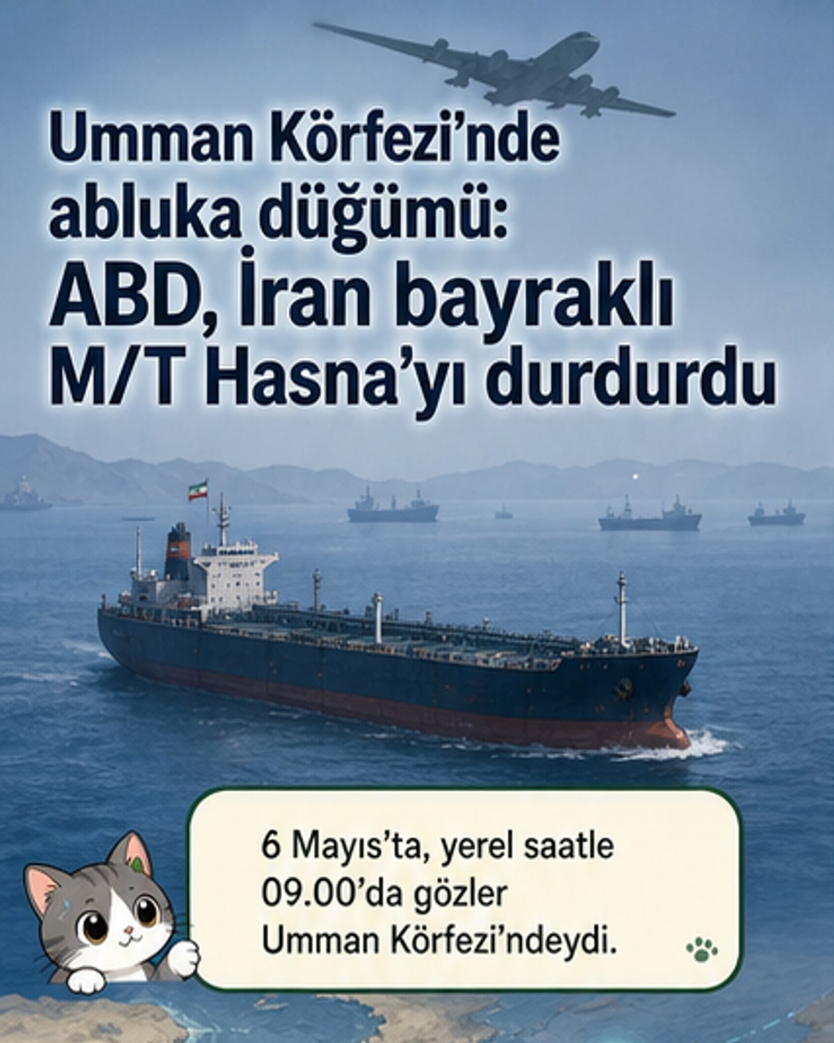 ABD, İran bayraklı tankere el koydu