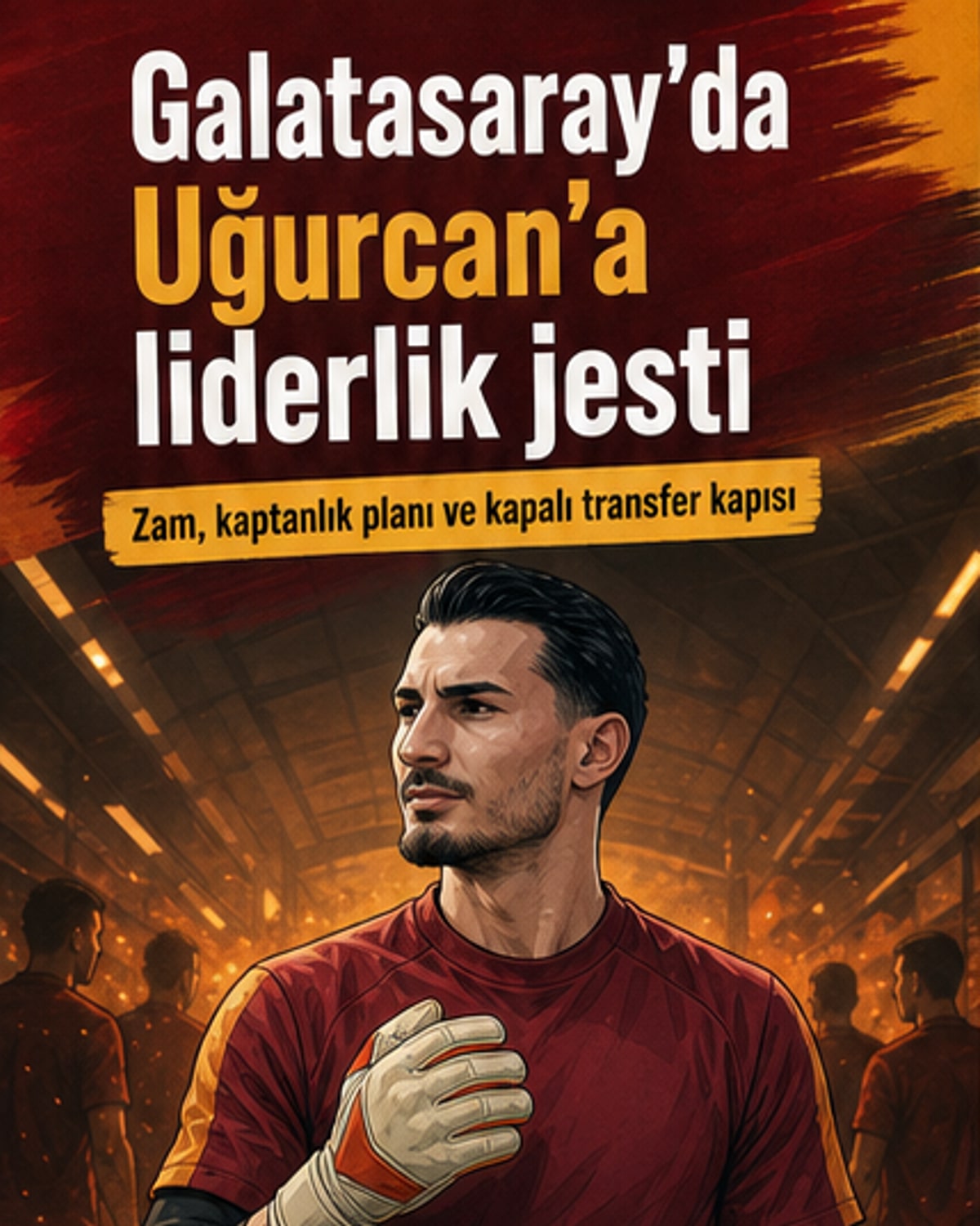 Galatasaray'da Uğurcan'a kaptanlık planı