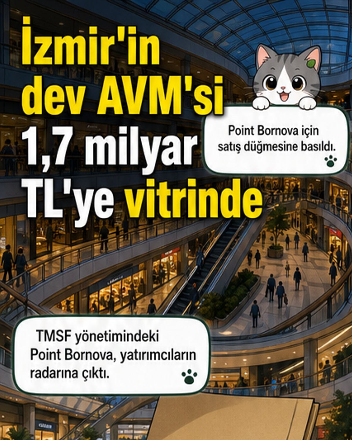 İzmir'in simgesi Point Bornova satılıyor