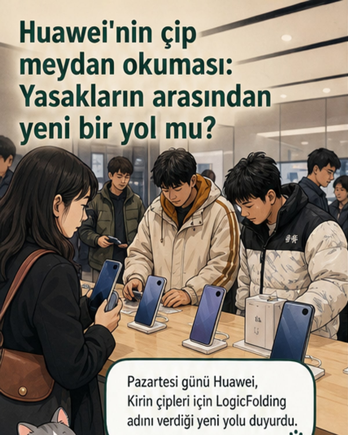 Huawei, Nvidia ve Apple'a meydan okuyor