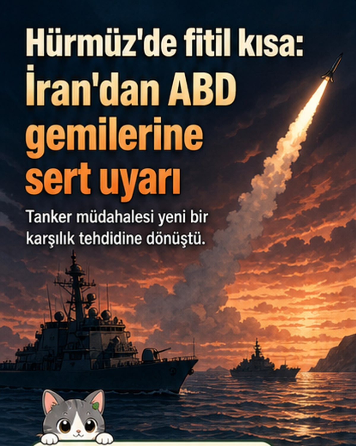 İran'dan ABD'ye sert uyarı: Gemilere dokunmayın