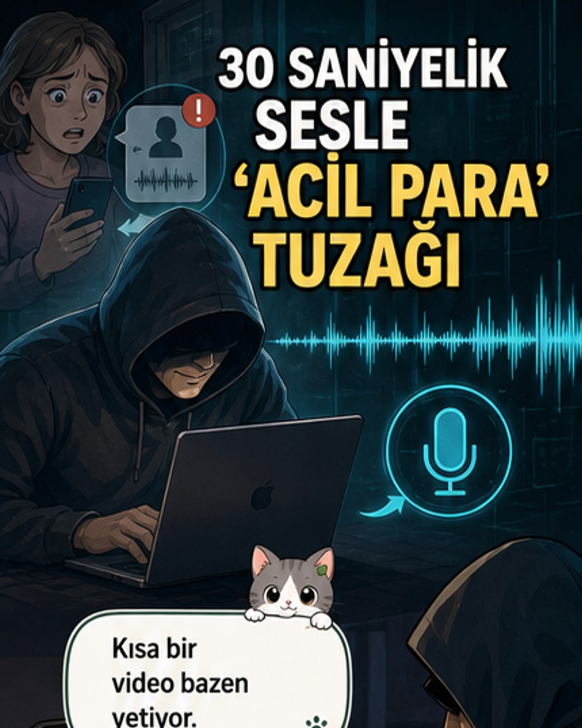 Sesinizi kopyalıyorlar