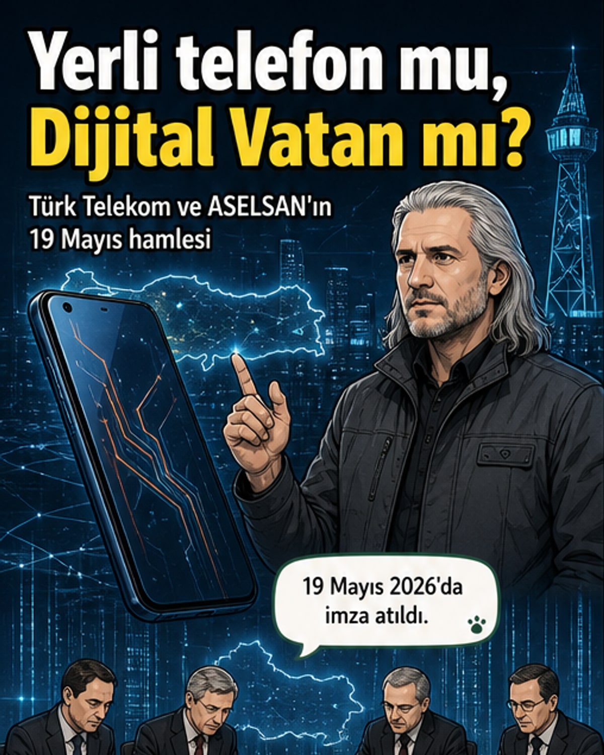 Türkiye'nin yerli telefon hamlesi