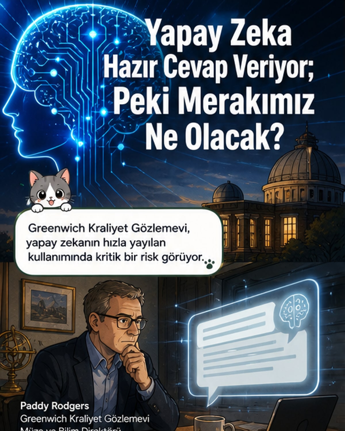 Yapay zeka bağımlılığı zekayı köreltir mi?