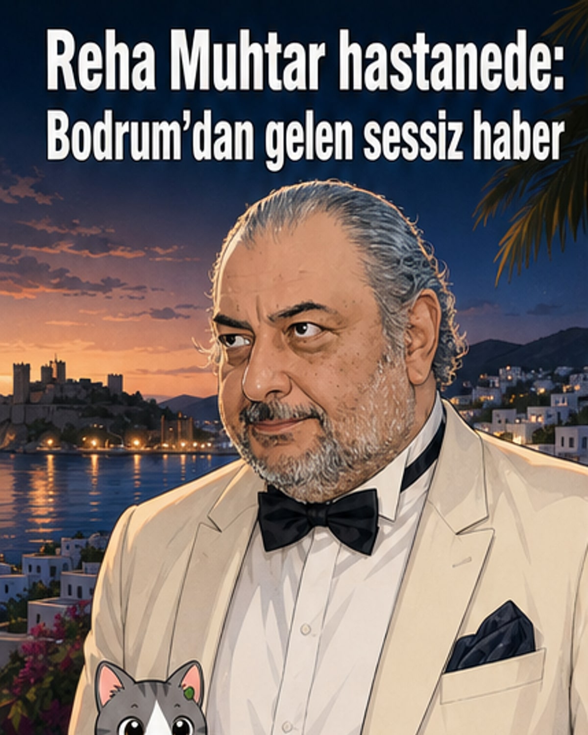 Reha Muhtar hastaneye kaldırıldı