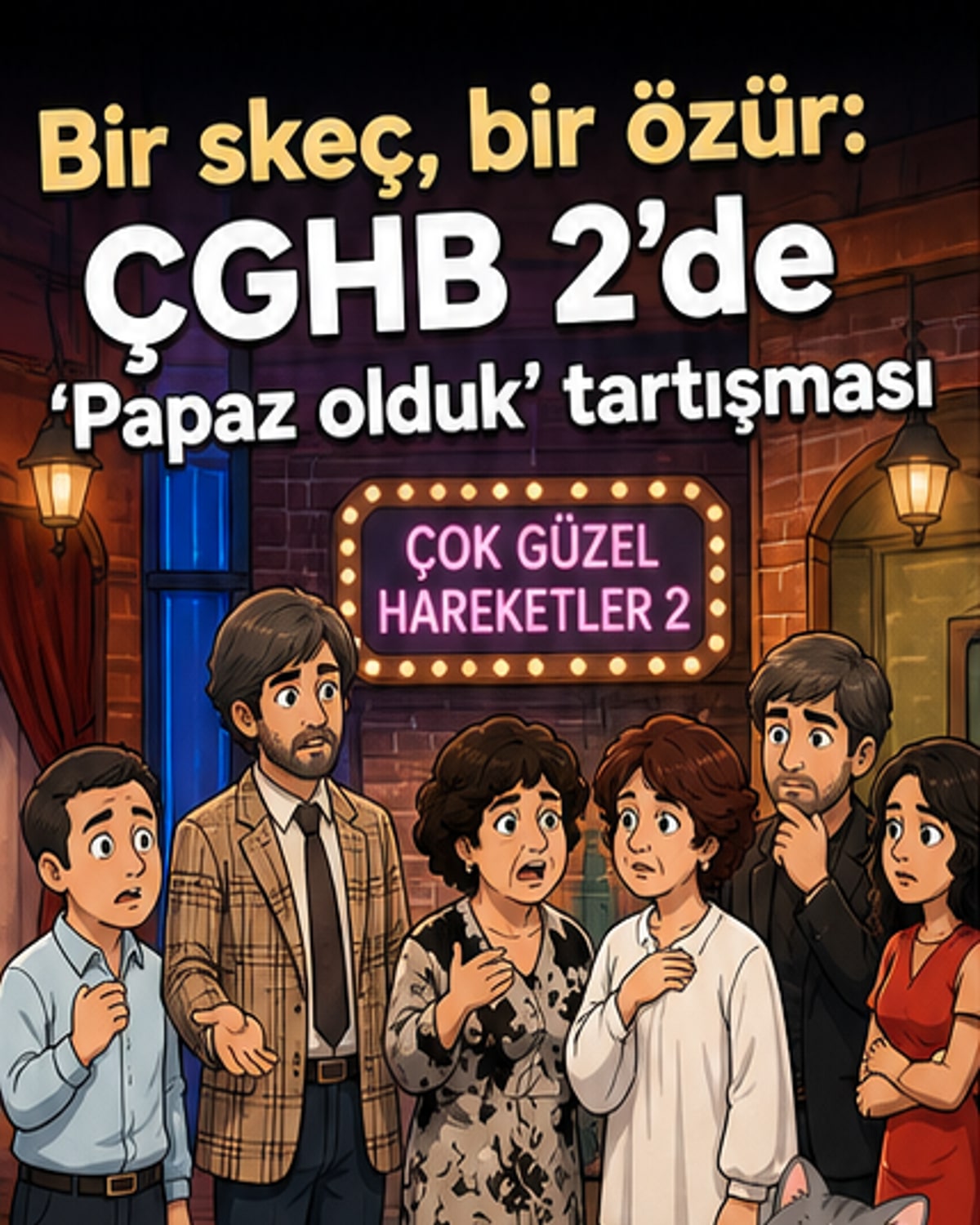 Tartışmalı skeç sonrası özür mesajı