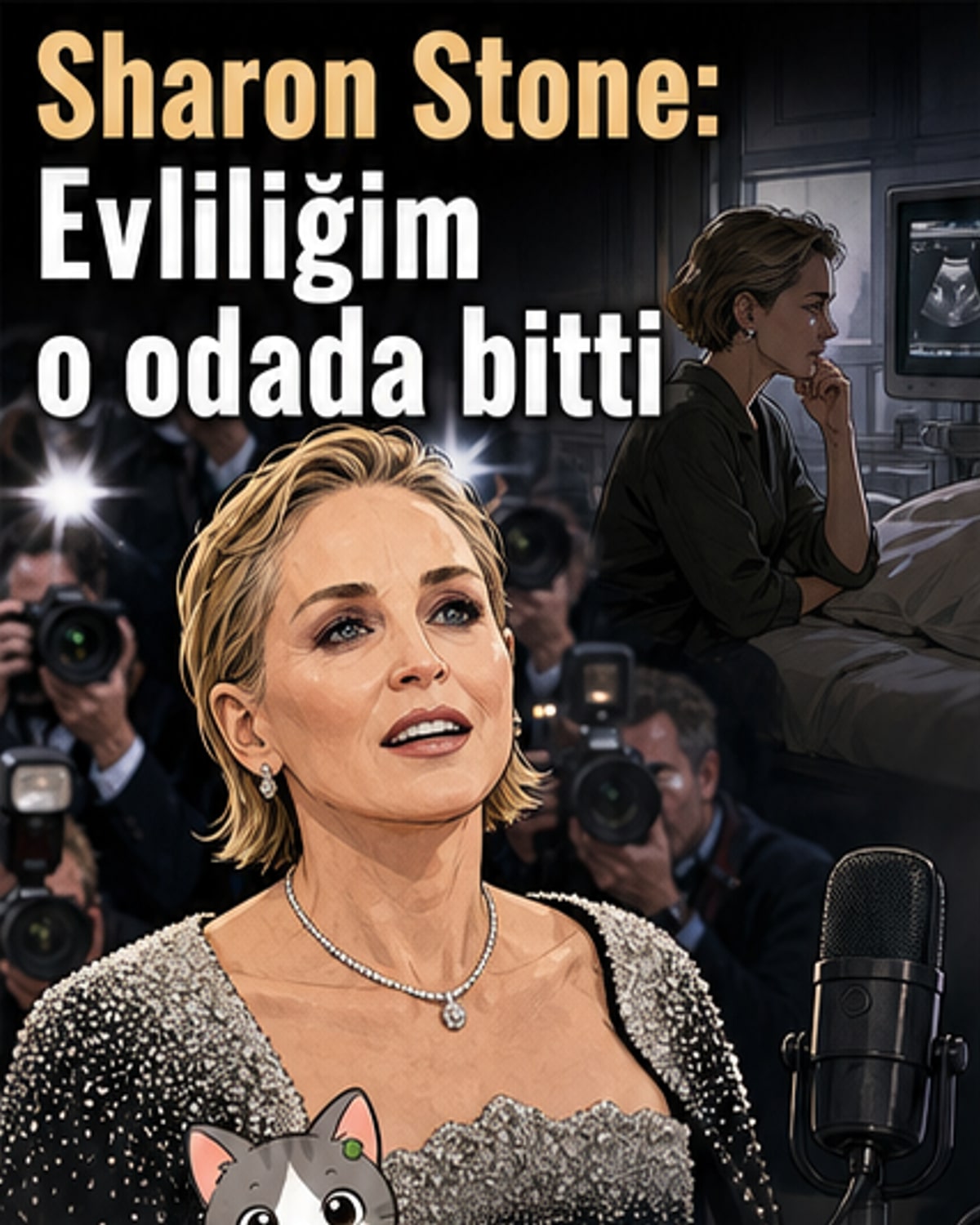 Sharon Stone boşanma nedenini açıkladı