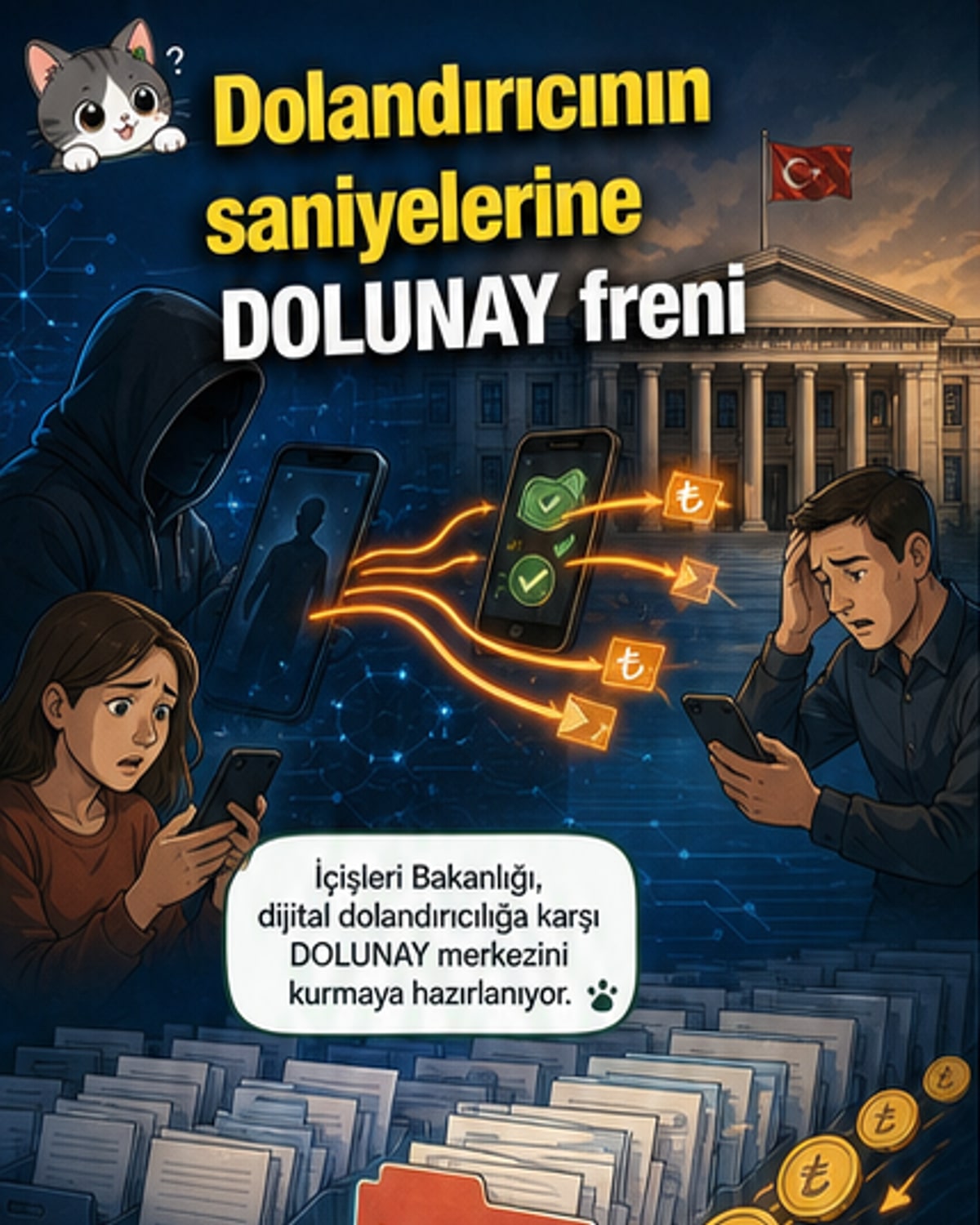 Yapay zekâ ile dolandırıcılar hedef alındı