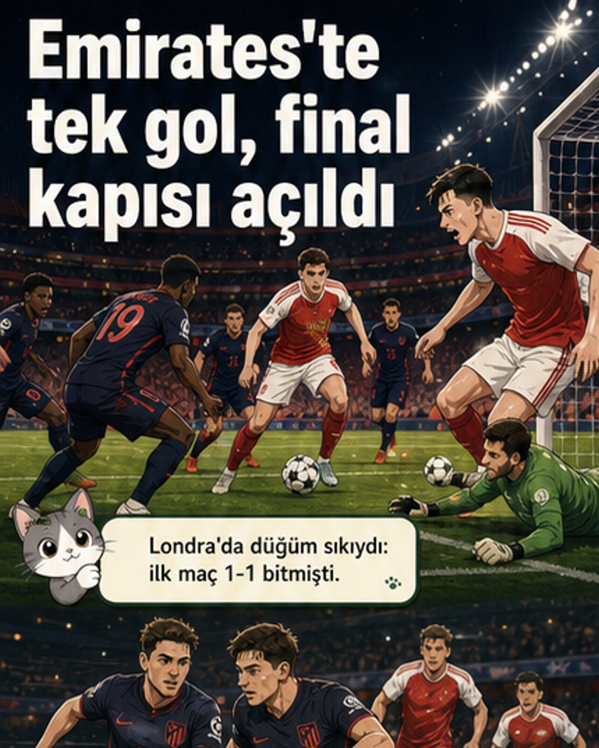 Şampiyonlar Ligi'nde ilk finalist belli