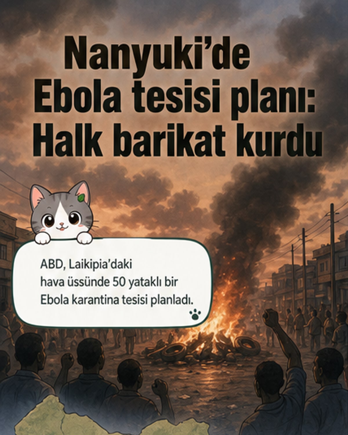 ABD'nin karantina merkezi planı Kenya'da protestolara yol açtı