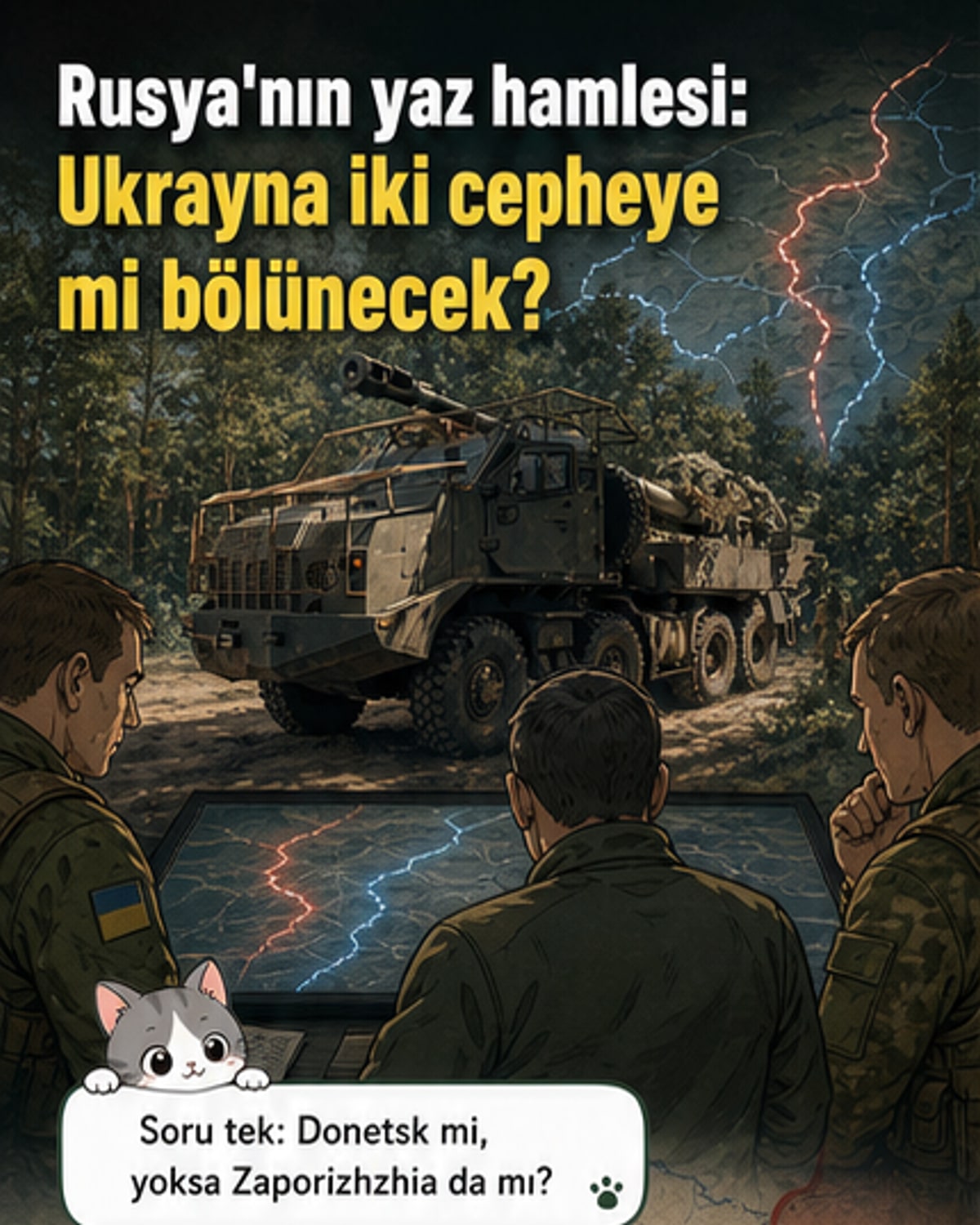 Rusya, Ukrayna'yı iki cephede zorluyor