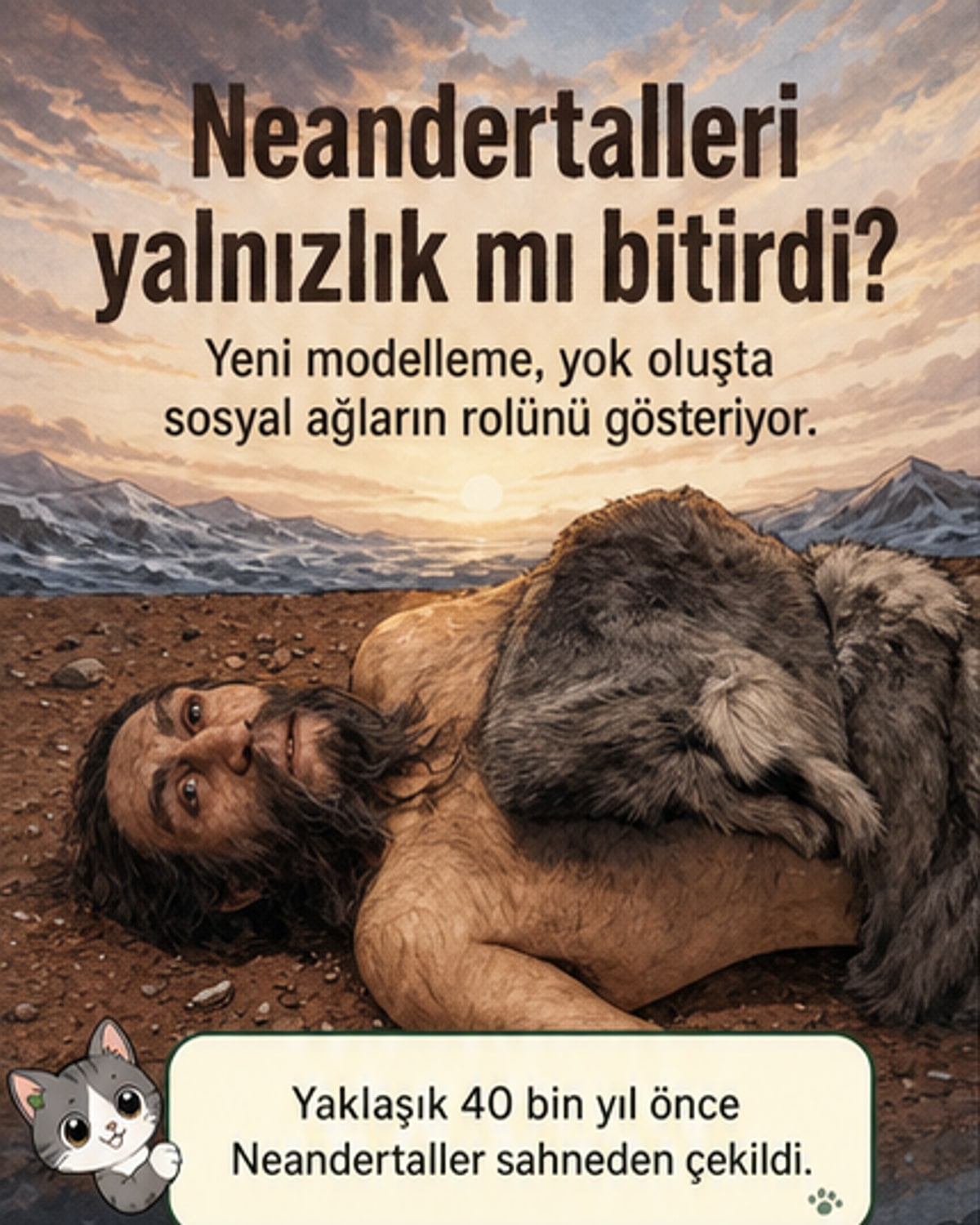 Neandertaller neden yok oldu?