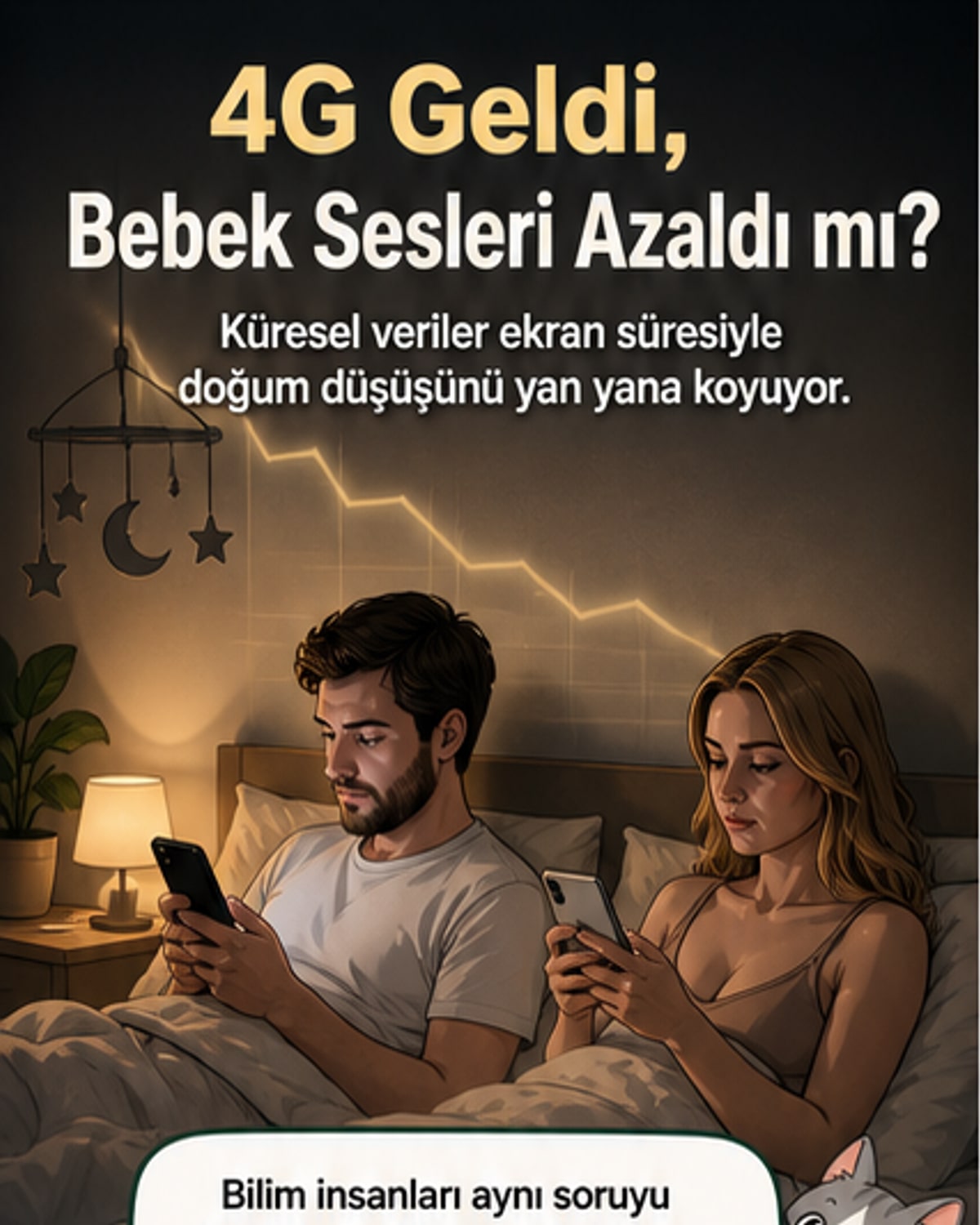 Ekran süresi arttıkça çocuk sayısı azalıyor