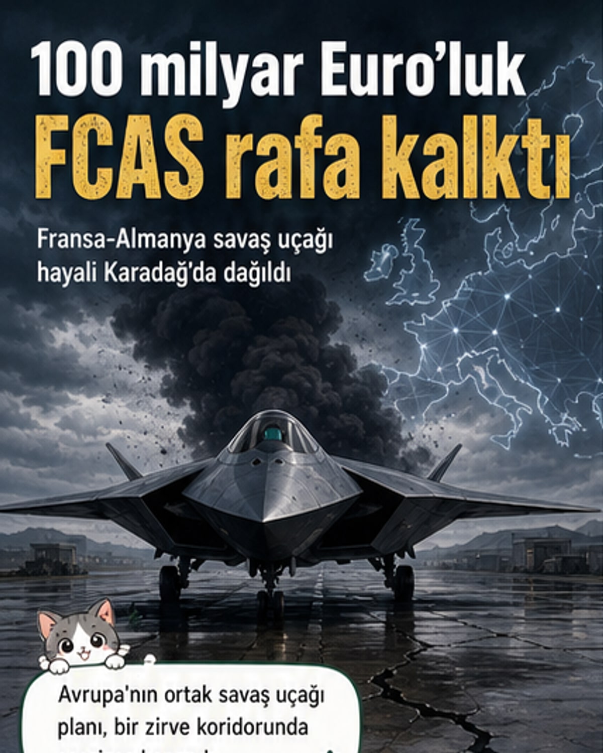 Avrupa'nın 100 milyarlık savunma projesi rafa kalktı