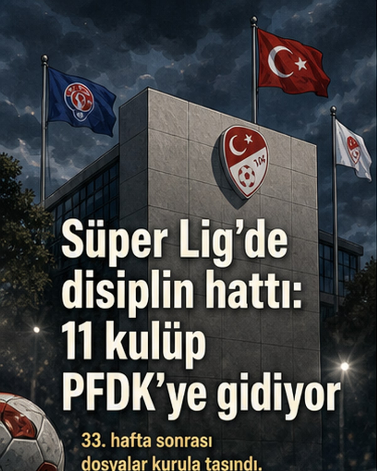 Süper Lig'de 11 kulüp disipline gönderildi