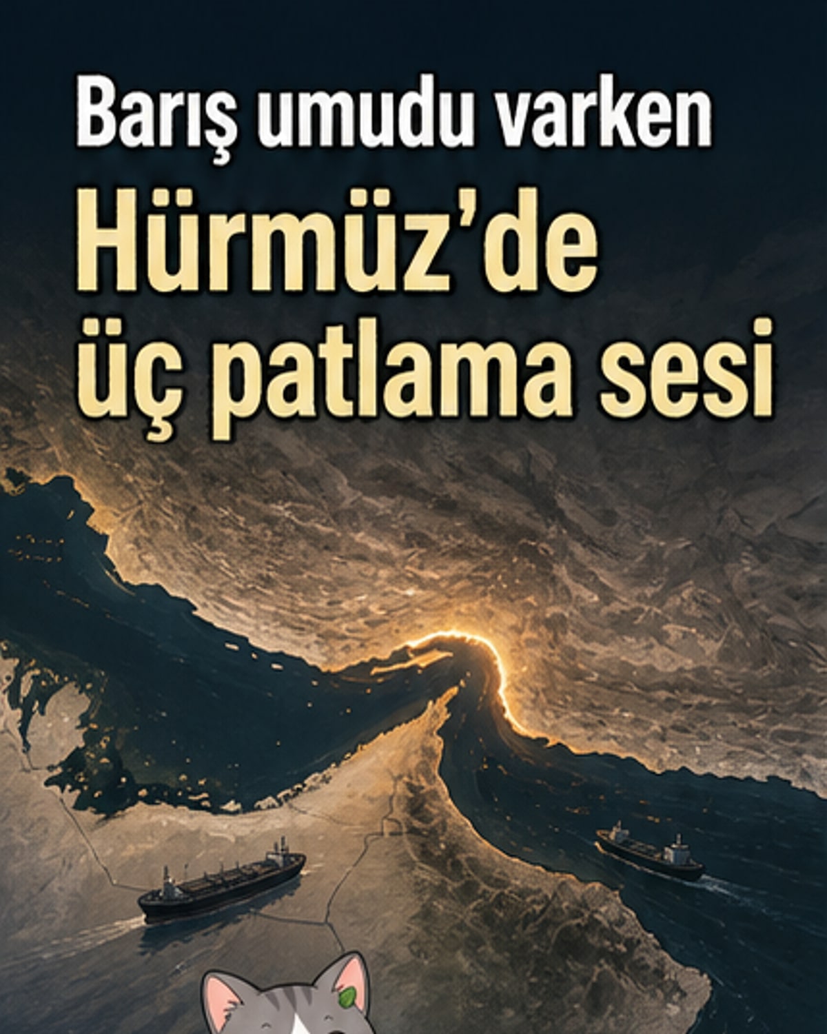 Hürmüz Boğazı'nda patlama sesleri duyuldu