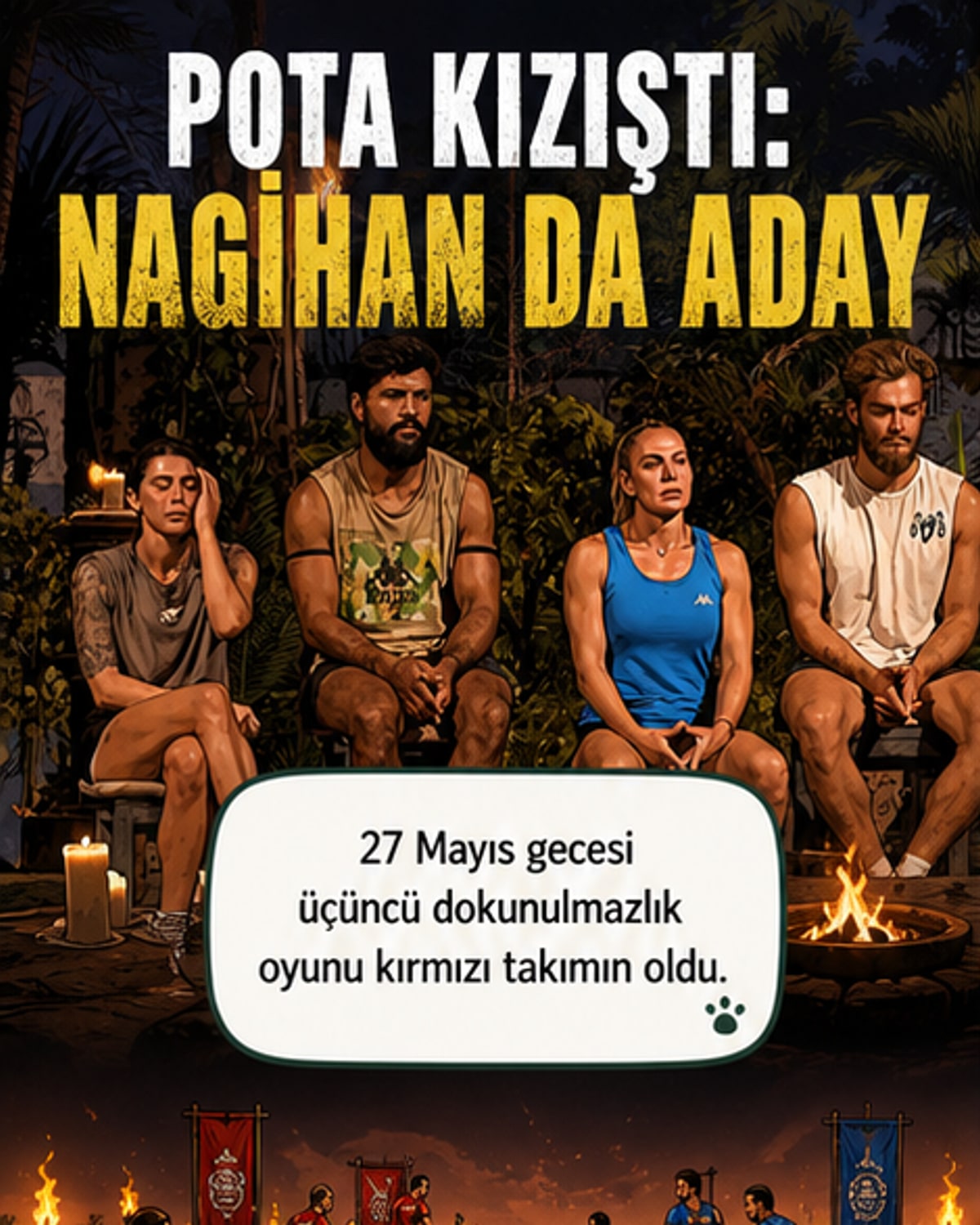 Survivor'da bu hafta kim potaya girdi?